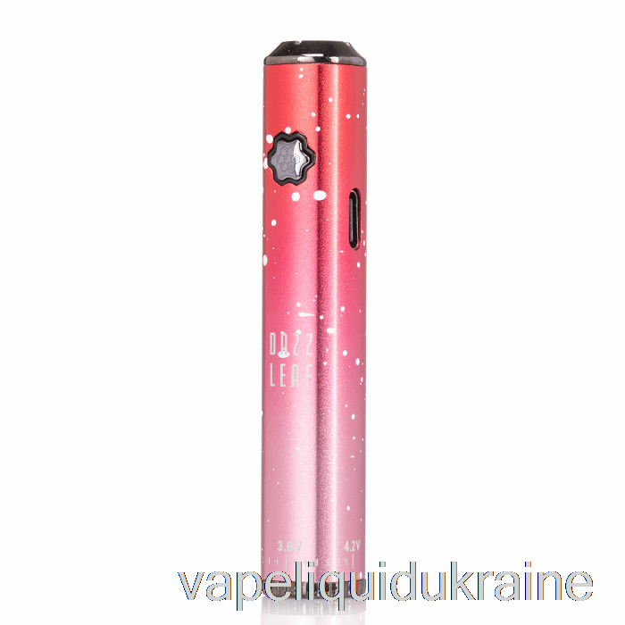 Vape Ukraine DAZZLEAF SQUARii Bottom Twist 510 Battery Red Splatter